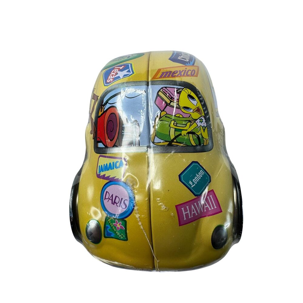 1970s Warner Brothers Gummi Bears Storage Volkswagon Bug w/Tweety and Taz